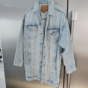 American Eagle Outfitters Light Blue Jean Jacket